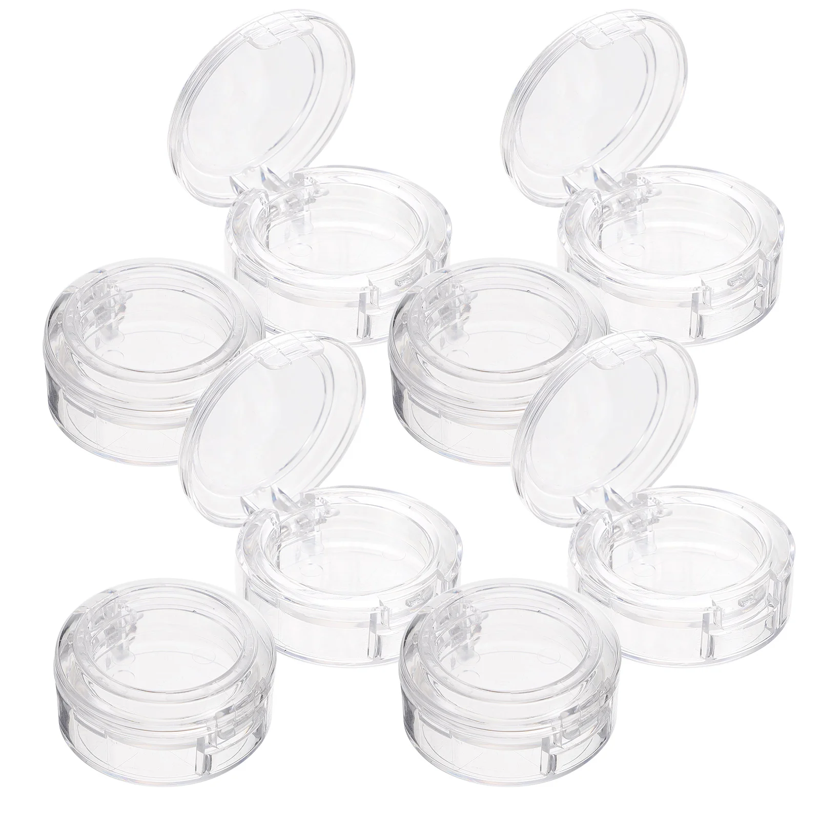 8 шт. кремовая пустая коробка для теней век чехол макияжа аксессуары пластина