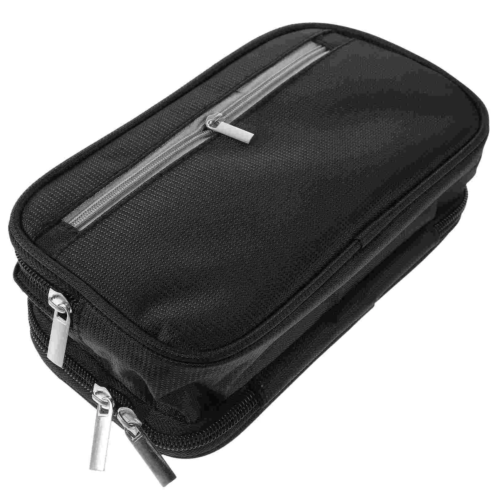 

Case Zipper Storage Bag Portable Daily Pouch Large Holder Convenient Student