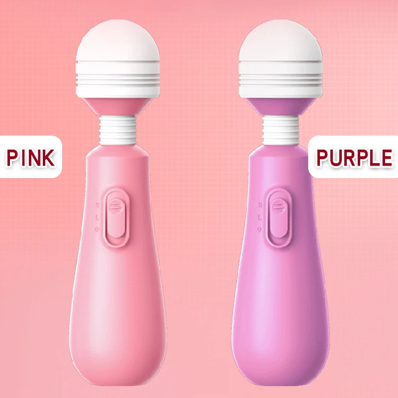 Mini AV Wand Vibrator Tumbler Vibrator For Female Sex Products Nipple Clitoral Stimulator For Female Adult Masturbation Sex Toys