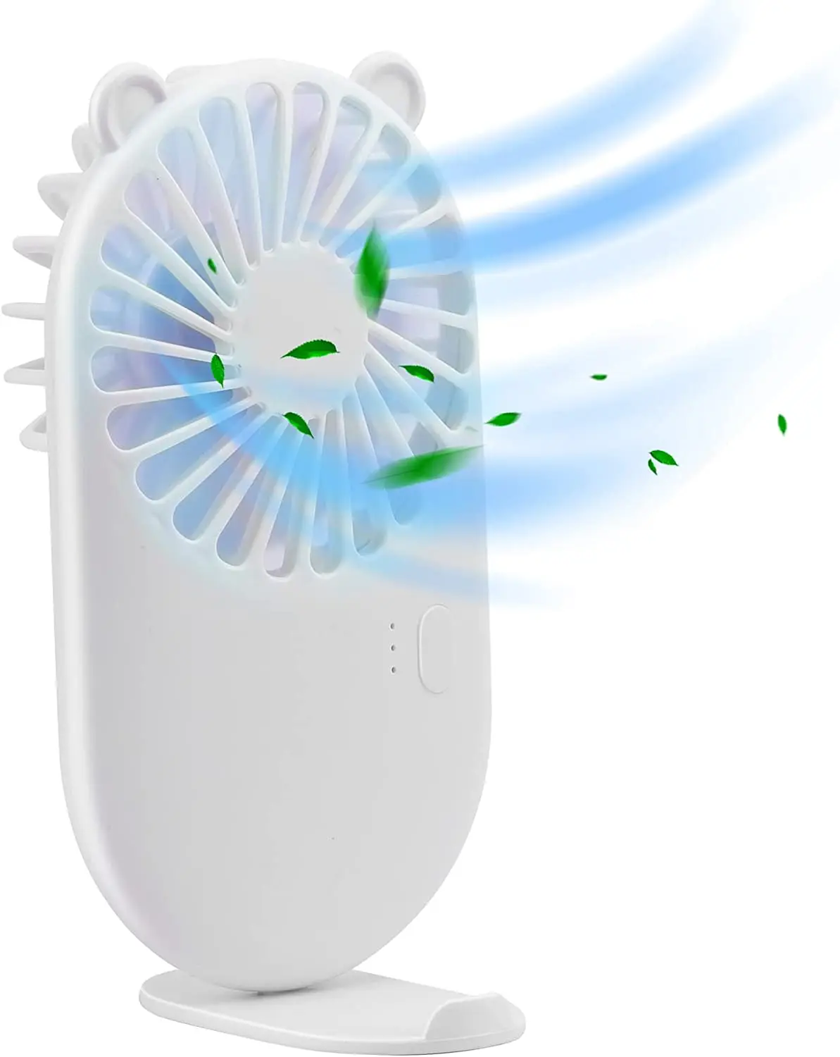 

Portable Handheld Mini USB Fan Rechargeable 3 Speeds Adjustable Design suitable for Kids Girls Men Indoor Outdoor Travelling