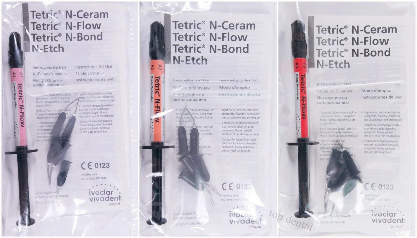 

Dental Composite Flowable Resin Tetric N-Flow Ivoclar Vivadent A1/A2/A3 2g/Syringe