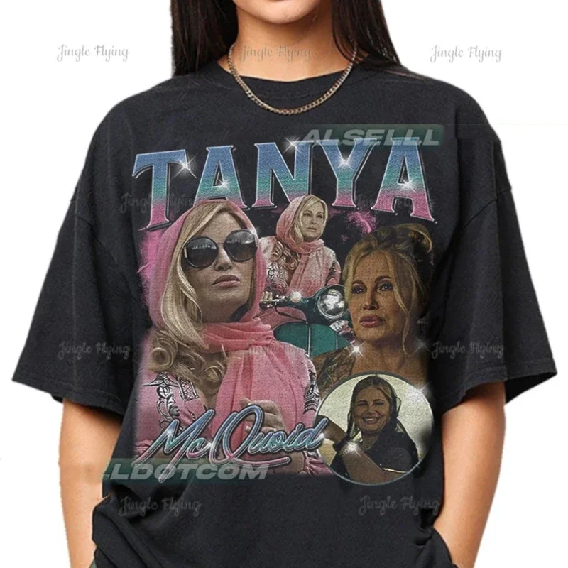 Лимитированная винтажная футболка Tanya Mcquoid для женщин и мужчин роскошная унисекс