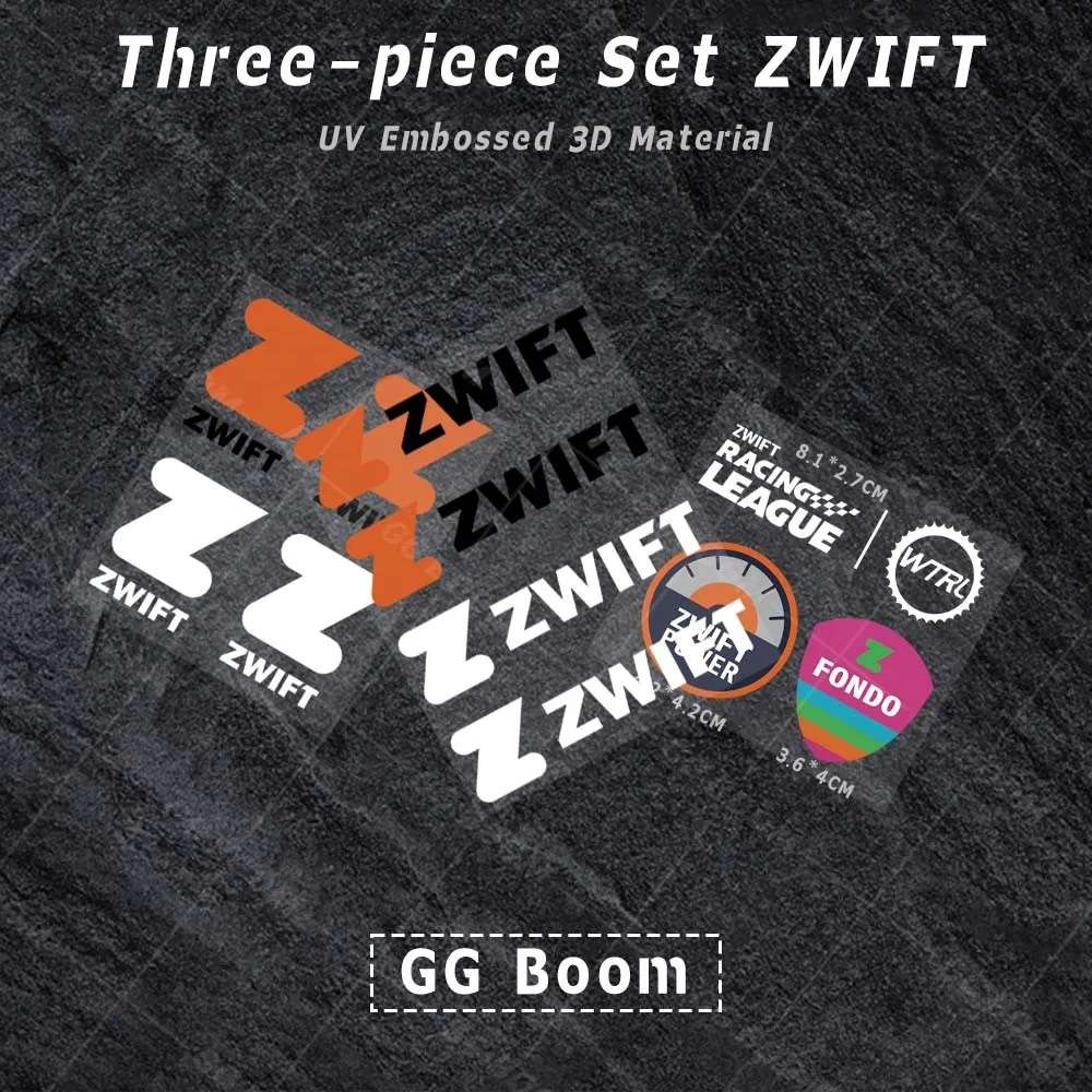 

Zwift велосипедная УФ-наклейка ремонт гоночного велосипеда горный велосипед декоративная рамка передняя вилка водостойкая прозрачная наклейка