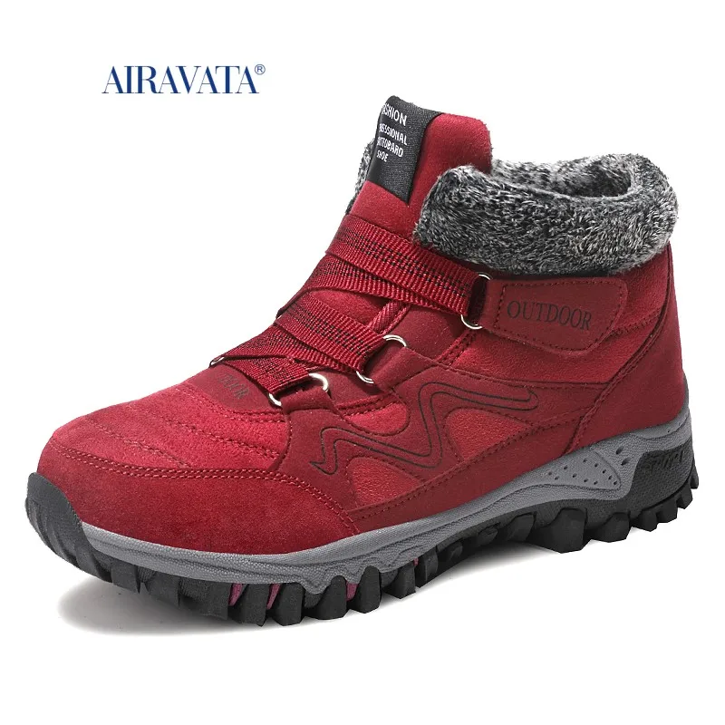 Women Winter Sneakers Light Comfortable Soft Casual Walking Shoes Velvet Warm Sports Boots Plus Non-slip Wear-resistant