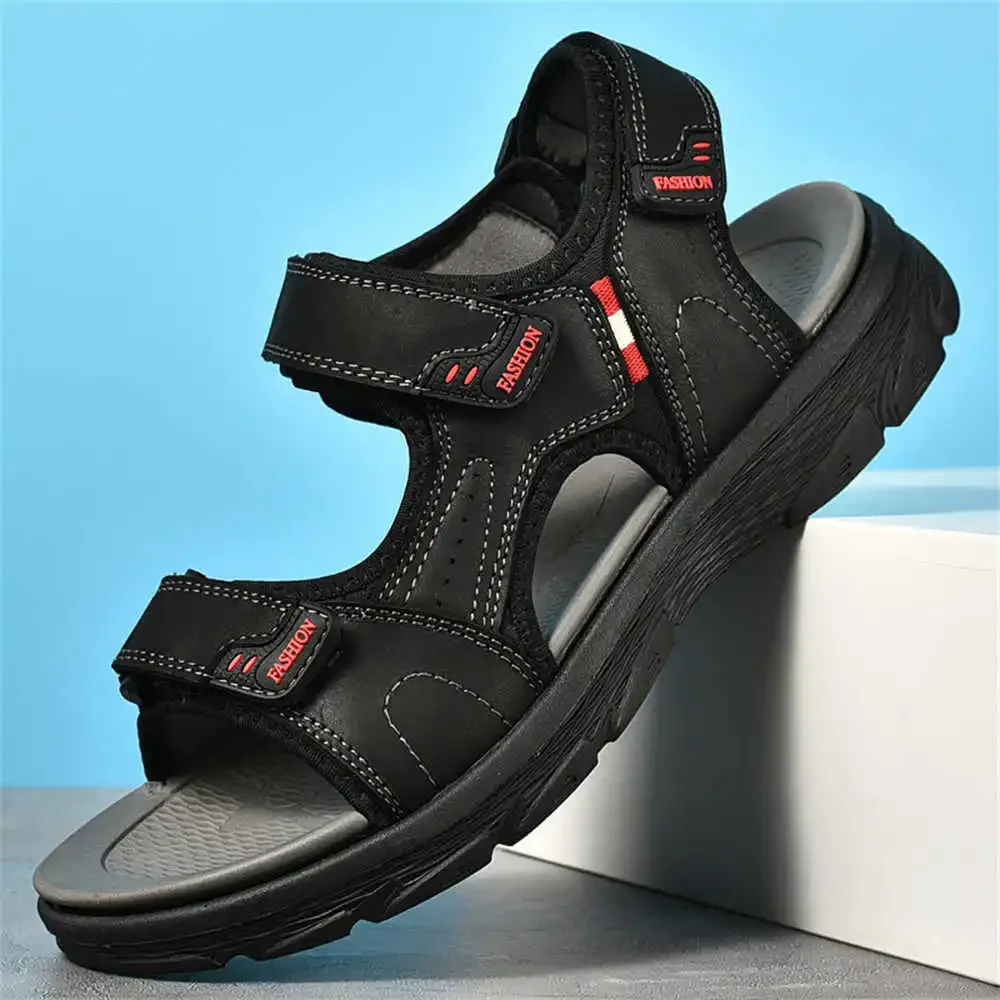 Белые мужские сандалии из натуральной кожи с открытой пяткой туфли для невесты