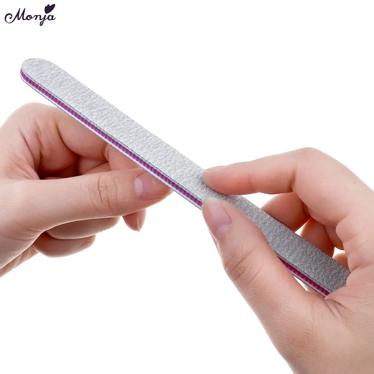 Monja 100/180 Grit Polishing Nail File Sanding Buffing Buffer Block Polish Removal Home DIY Manicure Tool | Красота и здоровье