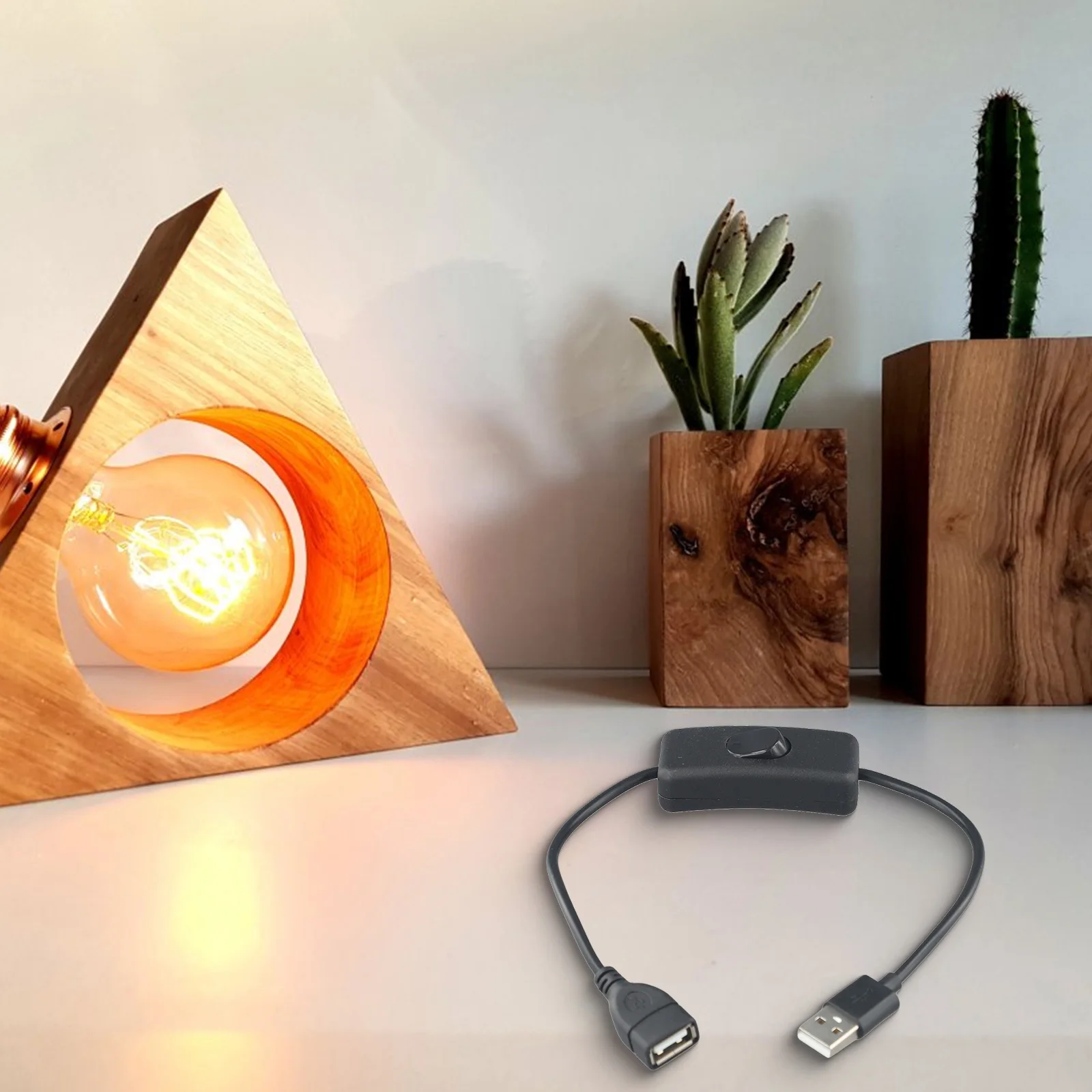 Черный Usb-кабель с переключателем чёрный переключатель Usb-кабеля сильная защита