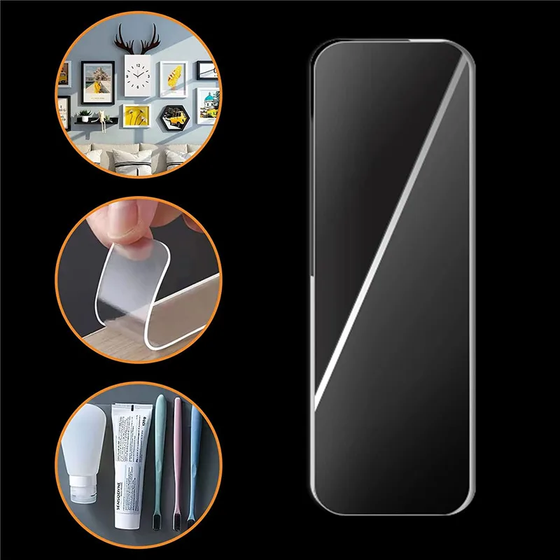 Двусторонняя клейкая лента двусторонняя прозрачный пластырь из ПВХ для