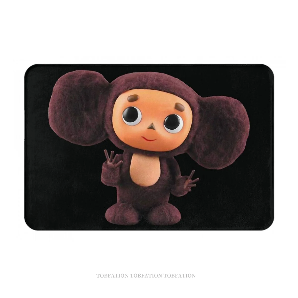 

Cheburashka Cute Soviet Russian Cartoon Anti-Slip Doormat Living Room Mat Cute Hallway Carpet Entrance Door Rug Indoor Decor