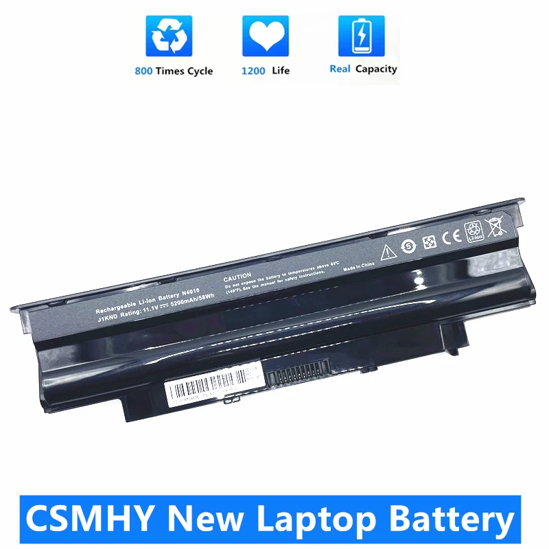 

CSMHY Новый аккумулятор для ноутбука j1knd для Dell Inspiron M501 M501R M511R N3010 N3110 N4010 N4050 N4110 N5010 N5010D N5110 N7010 N7110