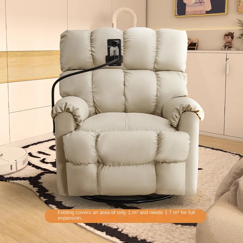 

Xl Space Massage Armchair Swivel Rocking Chair Single Multi-Functional Reclining Electric Lazy Reclining Chair
