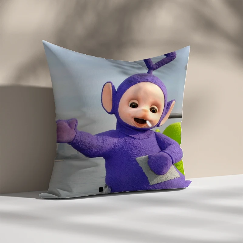 

Чехлы для подушек Teletubbies, чехол для подушки, подушки для домашнего декора, диван 45x4 5, кровать в стиле, аниме, диванная подушка
