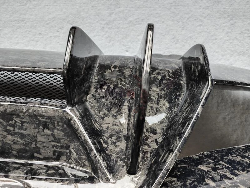 LP580 LP610 Задний бампер из углеродного волокна для Lamborghini Huracan