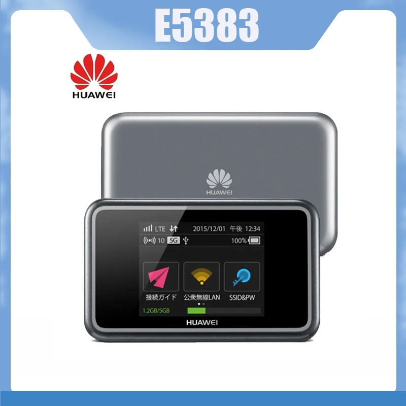 Unlock Huawei E5383 4G LTE Cat6 Mobile WiFi Router