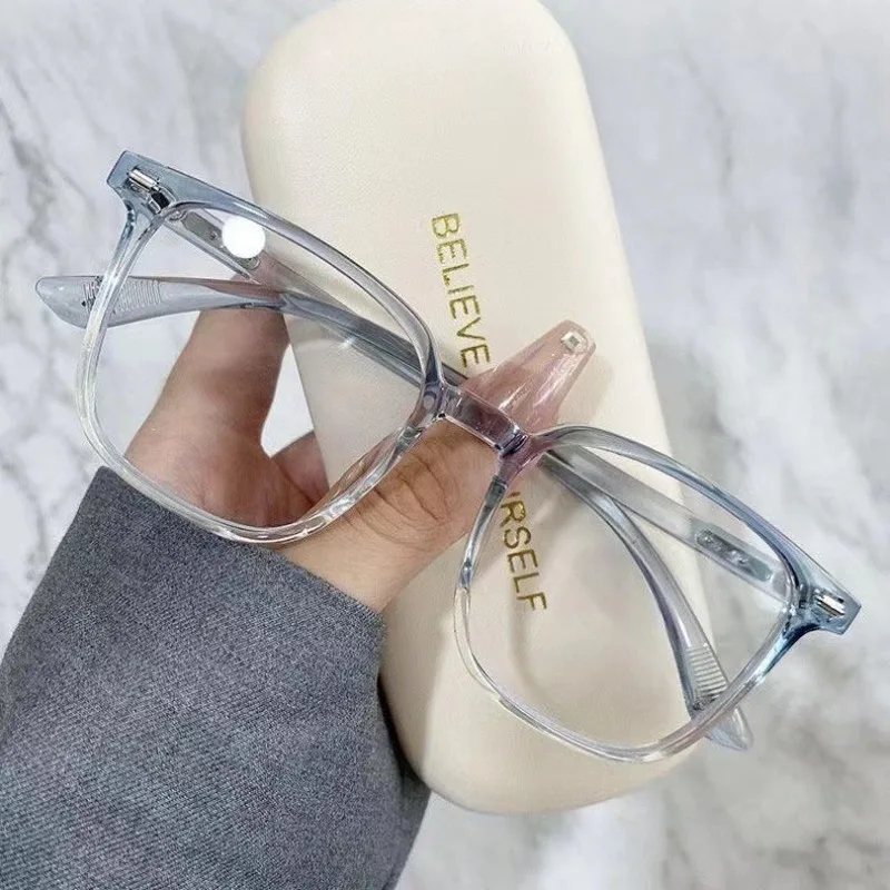 Новые модные ультралегкие очки для чтения с расширенным градиентом цвета