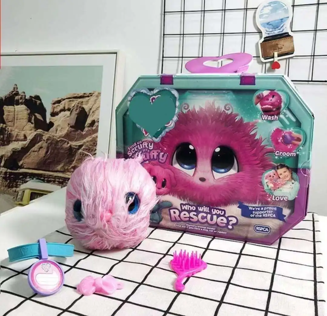 

Игрушка для игрового домика, примите ванну, станьте кошкой, собакой, Кроликом, плюшевой игрушкой в виде животного, хлопковая кошка-сюрприз 4-6...