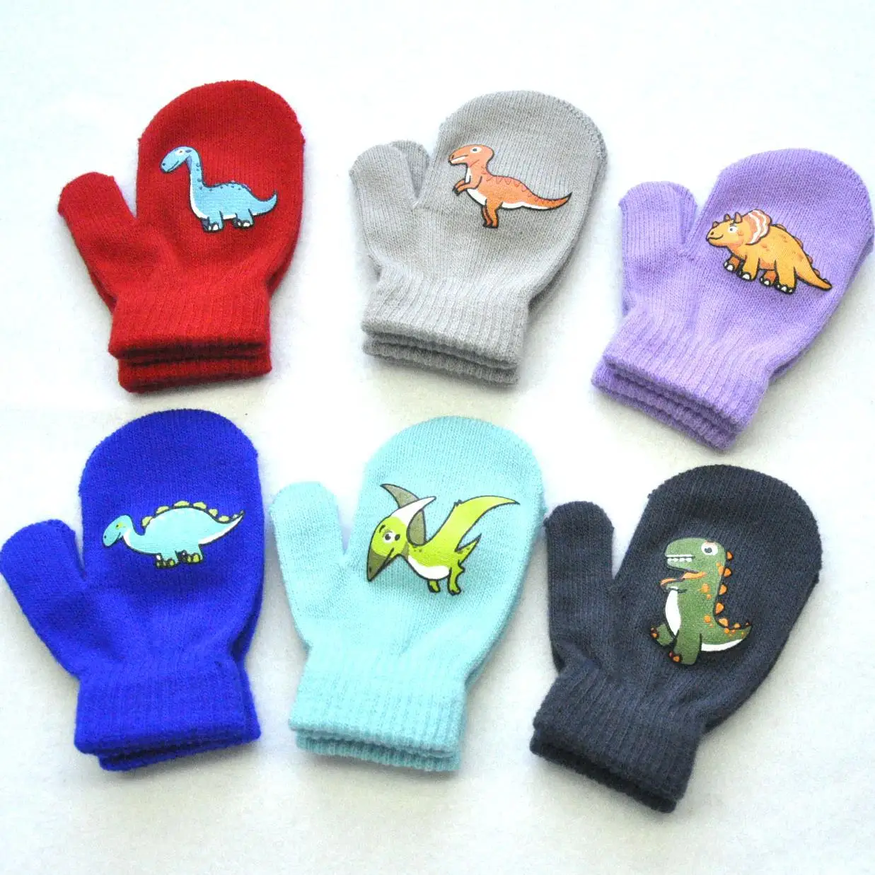

Детские перчатки Warmom, зимние варежки, детские перчатки с закрытыми пальцами, Детские теплые перчатки с подвесным воротником