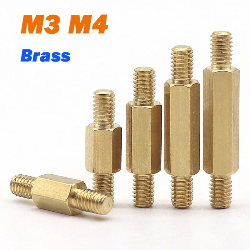 

Латунные шестигранные дистанционные винты M3 M4
