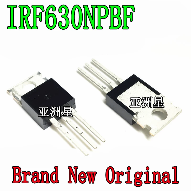 

(10 шт.) новый и оригинальный импортный транзистор с полевым эффектом IRF630NPBF in-line TO-220 В а IRF630N