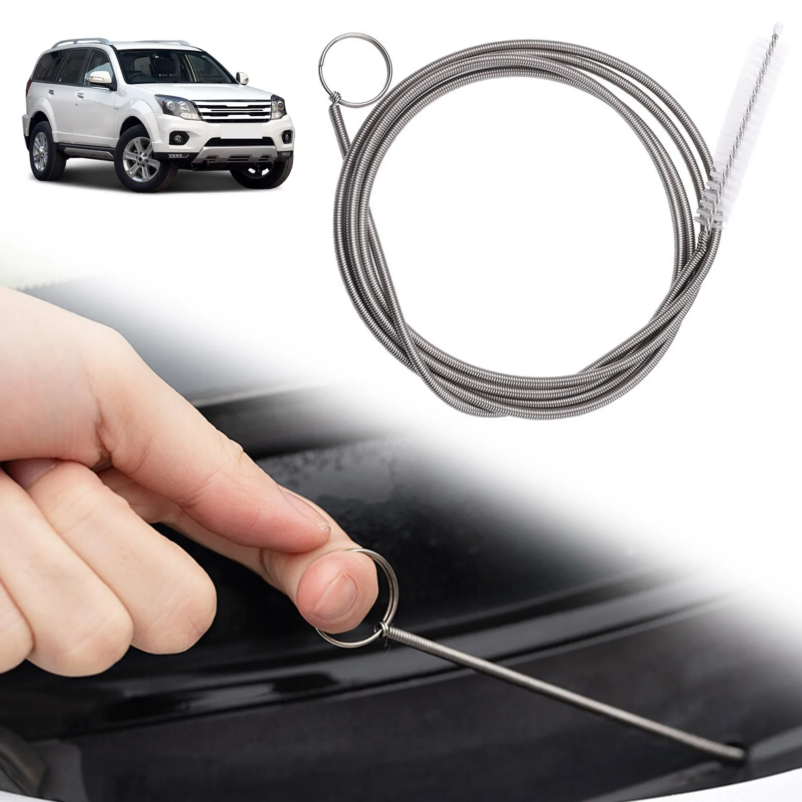 

Автомобильная щетка для очистки дренажных труб Sunroof, дренажный инструмент для BMW E46 E39 E90 E60 E36 F30 E34 F10 F20 E92 E38 E91 E53 E70 X5