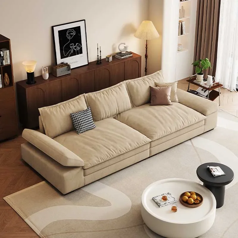 Двойные современные дешевые диваны Relax Europe Fillers Choice Гостиная Диван Пуфы Ленивый