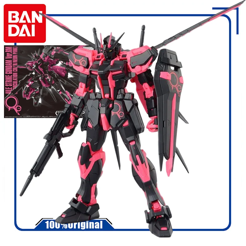 

Набор оригинальных моделей Bandai GUNDAM MG PB AILE STRIKE 1/100 Аниме Фигурка Сборная модель игрушка Коллекционная модель подарки для мальчика