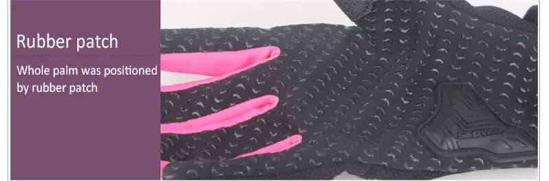 Мотоциклетные перчатки для женщин гоночные велосипедные розовые летние Размеры