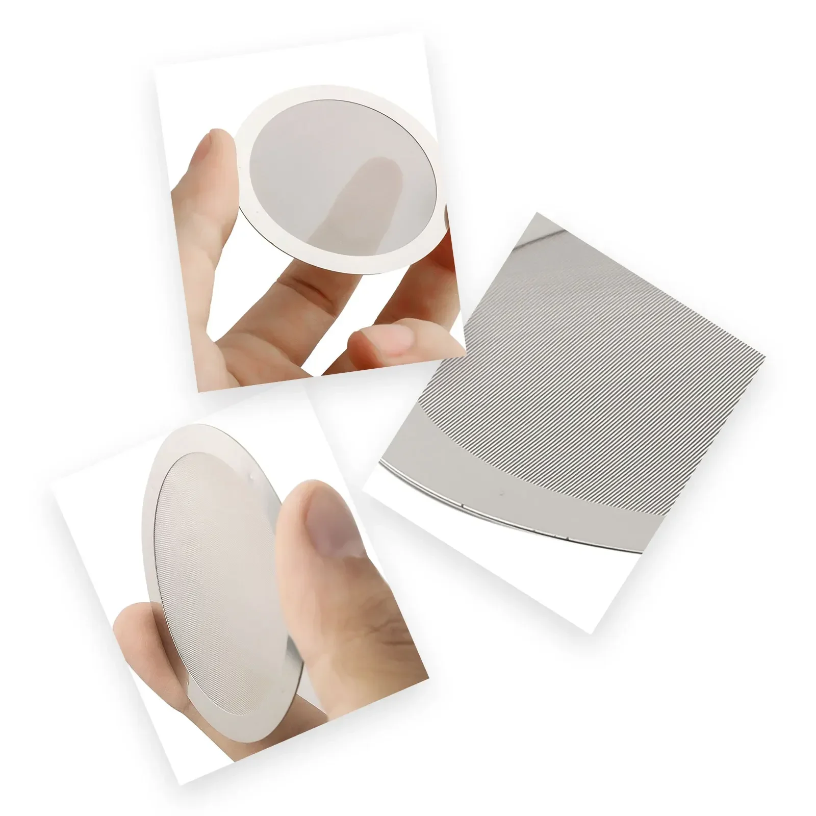 Ультратонкая металлическая сетка для фильтра кофе многоразовая из нержавеющей