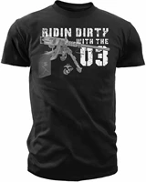 ridin dirty with the 03 us marine corps infantry heavy machine gun t shirt premium cotton short sleeve o neck mens t shirt new