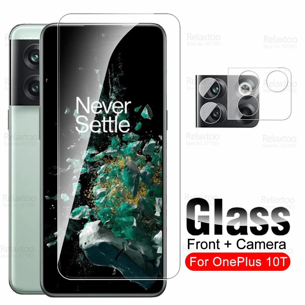 

2To 1 Защитное стекло для камеры OnePlus 10 T, защита для экрана OnePlus10T PGP110 One Plus 10 T T10, защитная пленка из закаленного стекла
