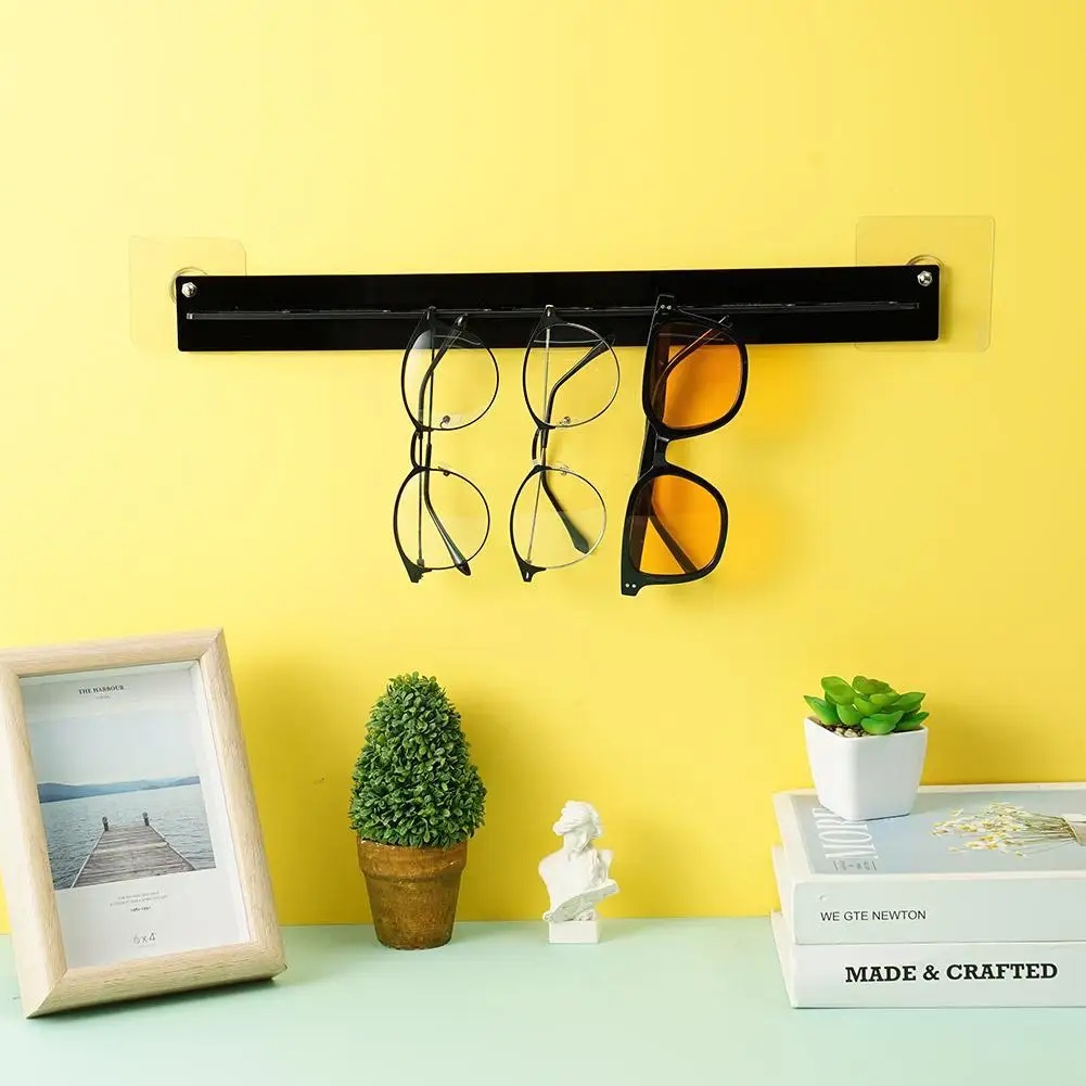 Черный акриловый держатель для очков настенная вешалка солнцезащитных стеллаж
