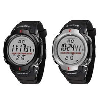 fashion men outdoor sport luminous week date alarm digital wrist watch