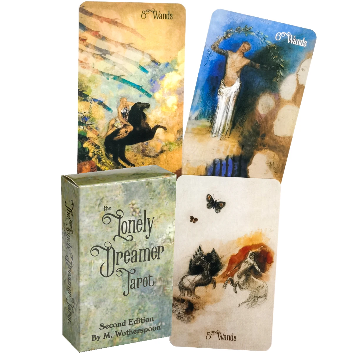 

The Lonely Dreamer Tarot 2nd Edition Deck Money Tarot Card Game Pamela Colman Smith's RWS Tarot Deck Golden Botticelli