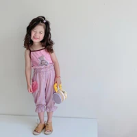 kids casual clothing sets outfits for girls summer 2022 new child 2 pcs floral print tops hole denim short pants sets