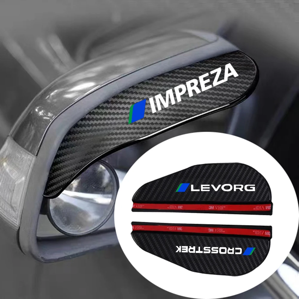 

Автомобильное зеркало заднего вида с защитой от дождя, 2 шт., для Subaru Forester Legacy XV Outback Levorg Tribeca Solterra Impreza