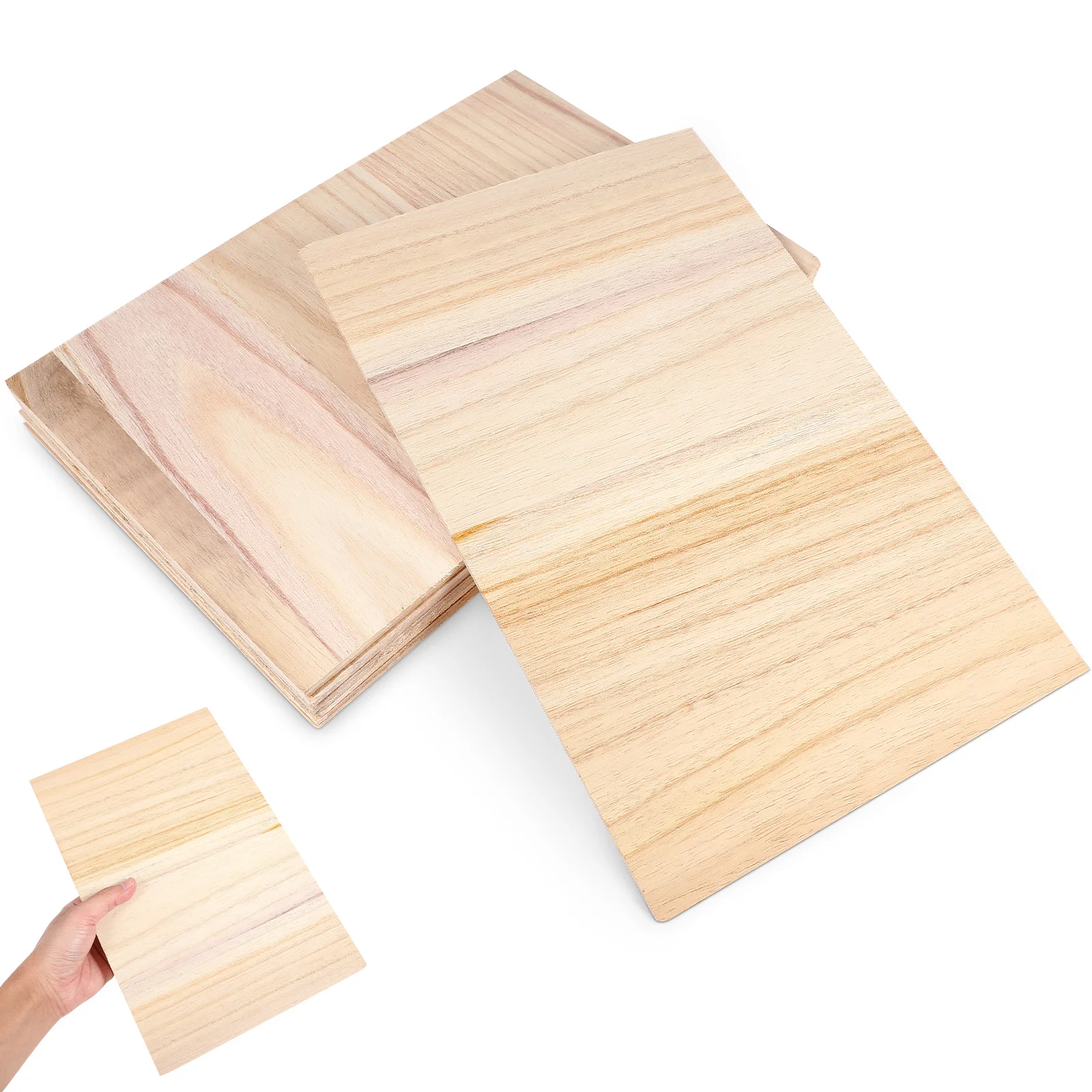 

10 Pcs Taekwondo Plank Breaking Board Wooden Accessories Breakable Boards Punching Training Martial