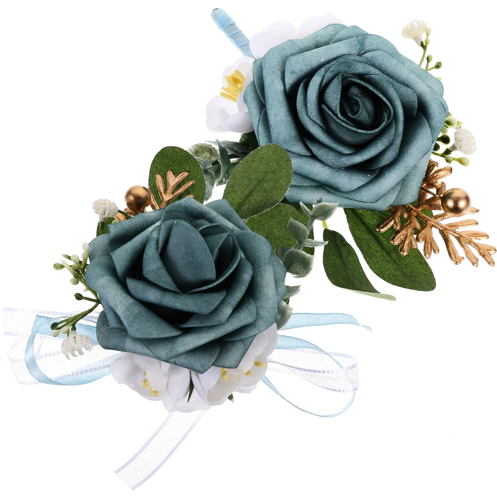 

Wrist Flower Corsage Wedding Ceremony Decorations Accessories Silk Cloth Bride Wrist Corsage