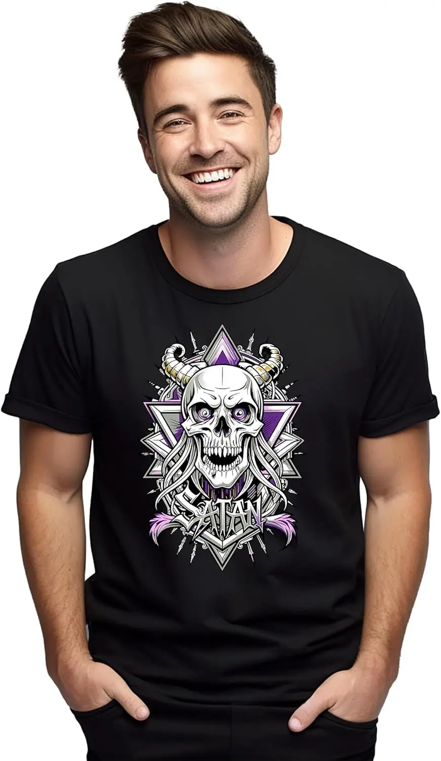 Футболка Gothic_56 с черепом и скрещенными костями — прикрепите свою темную сторону!