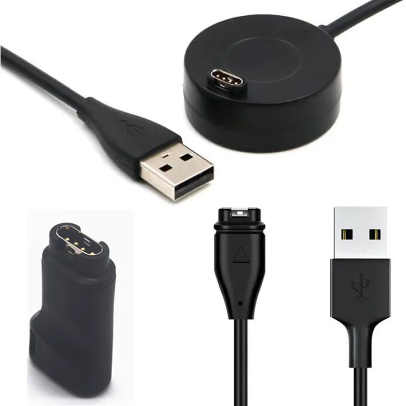 

Dock Charger USB Charging Cable Cord for Garmin Fenix 7/7S/7X/6/6S/6X/5/5S/5X Sapphire Venu 2/2s Vivoactive 4/3/4s 945 245 45