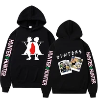 2022 japanes anime hoodie men women hunter x hunter killua leorio kurapika gon hisoka print pullovers streetswear sweatshirts