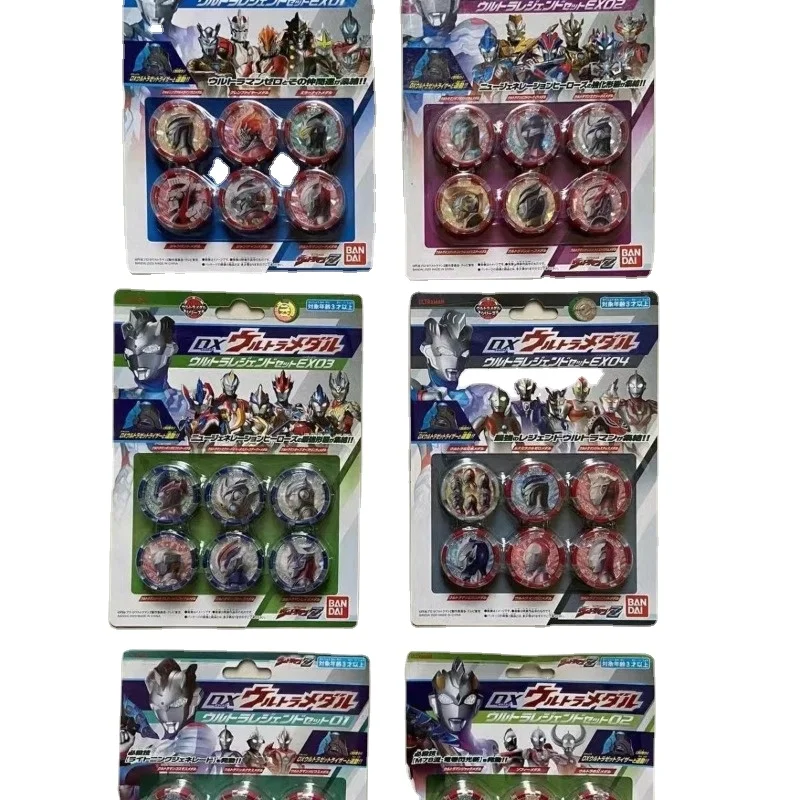 

Japanese Version Bandai Zeta Ultraman Z DX Transformation Sublimator Ultraman Medal Set