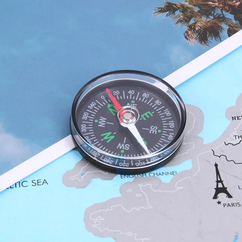 

1 Pc Survival Mini Compass for Camping Outdoor Camping Supplies Hiking Convenience Tool Compass Accessories