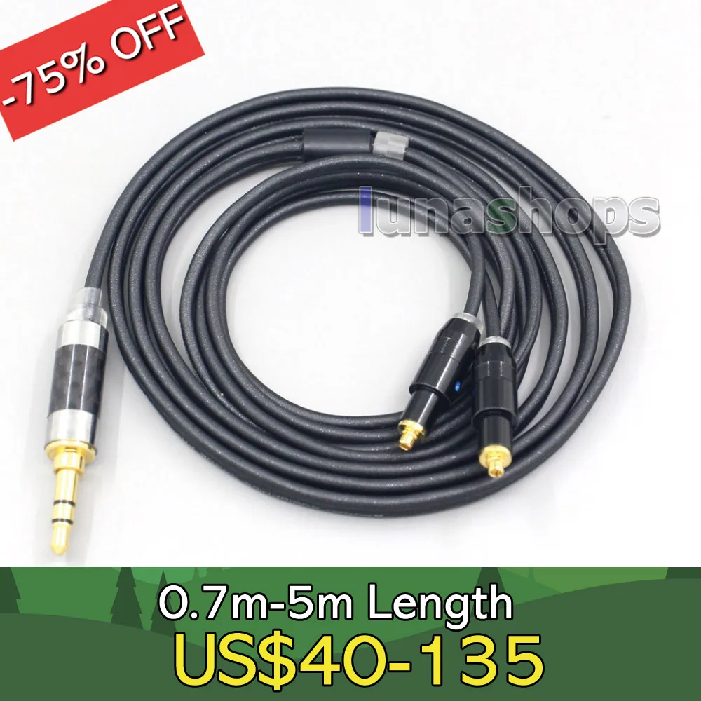 2 5 мм 4 XLR 3 черный 99% чистый кабель PCOCC для наушников Shure SRH1540 SRH1840 SRH1440 LN007104 - купить