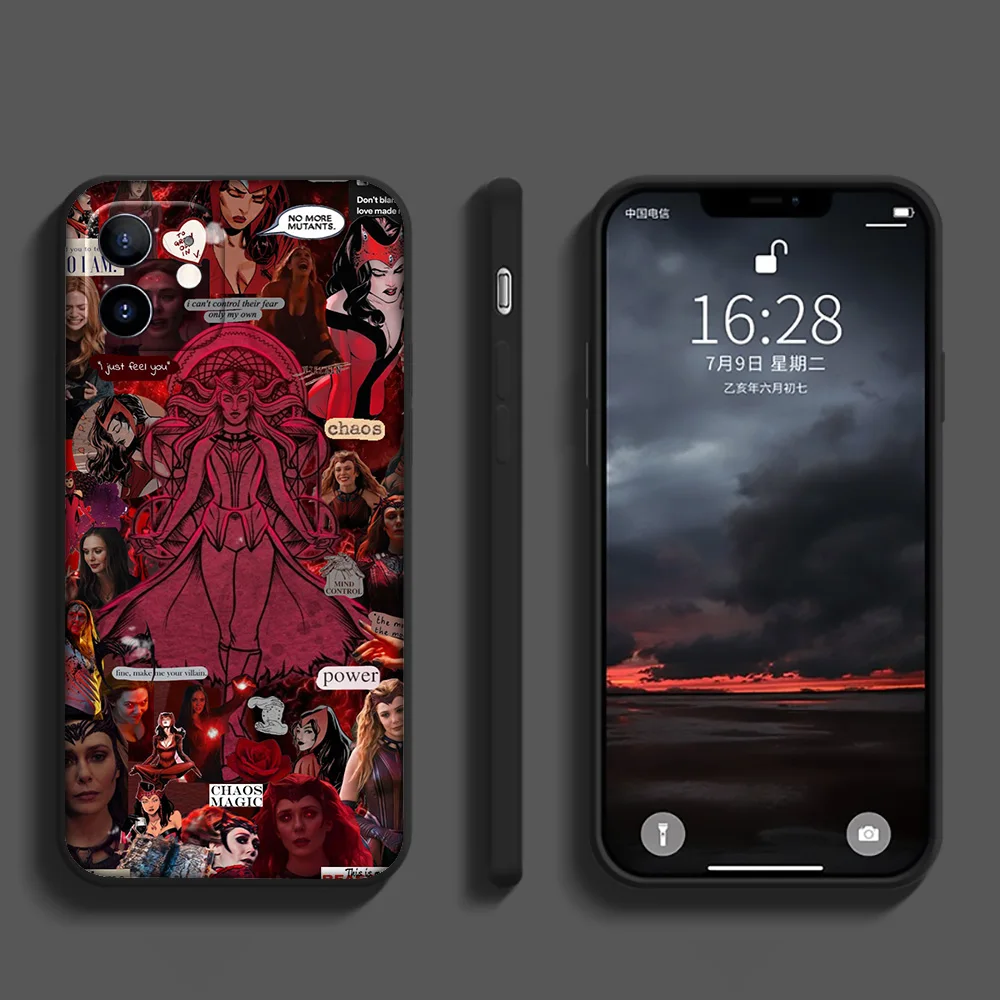 FL115 Marvel Scarlet Witch NEW Phone Case for Xiaomi Redmi A3X A3 13C 13 Note 12 Pro Pro+