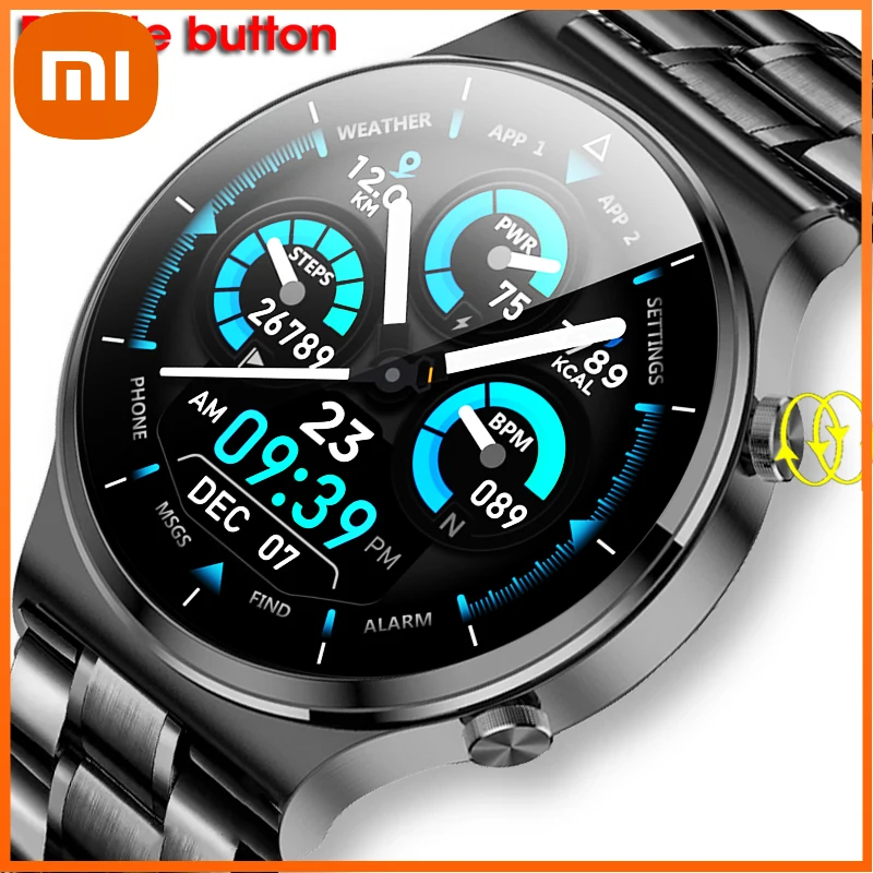 

Xiaomi Smart Watch Men Android IP68 Ecg Ppg Oxygen Smartwatch Man Answer Call Smart Watch For Men Women Android IOS Phone