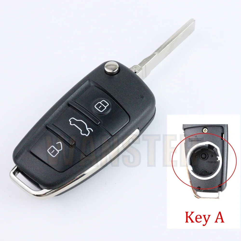 

Для Audi A3 Q3 A2 A4 A6 A6L A8 Q7 TT A1Allroad R8 S6 SQ5 RS4 A4L S3 RC3 Чехол для автомобильного брелока