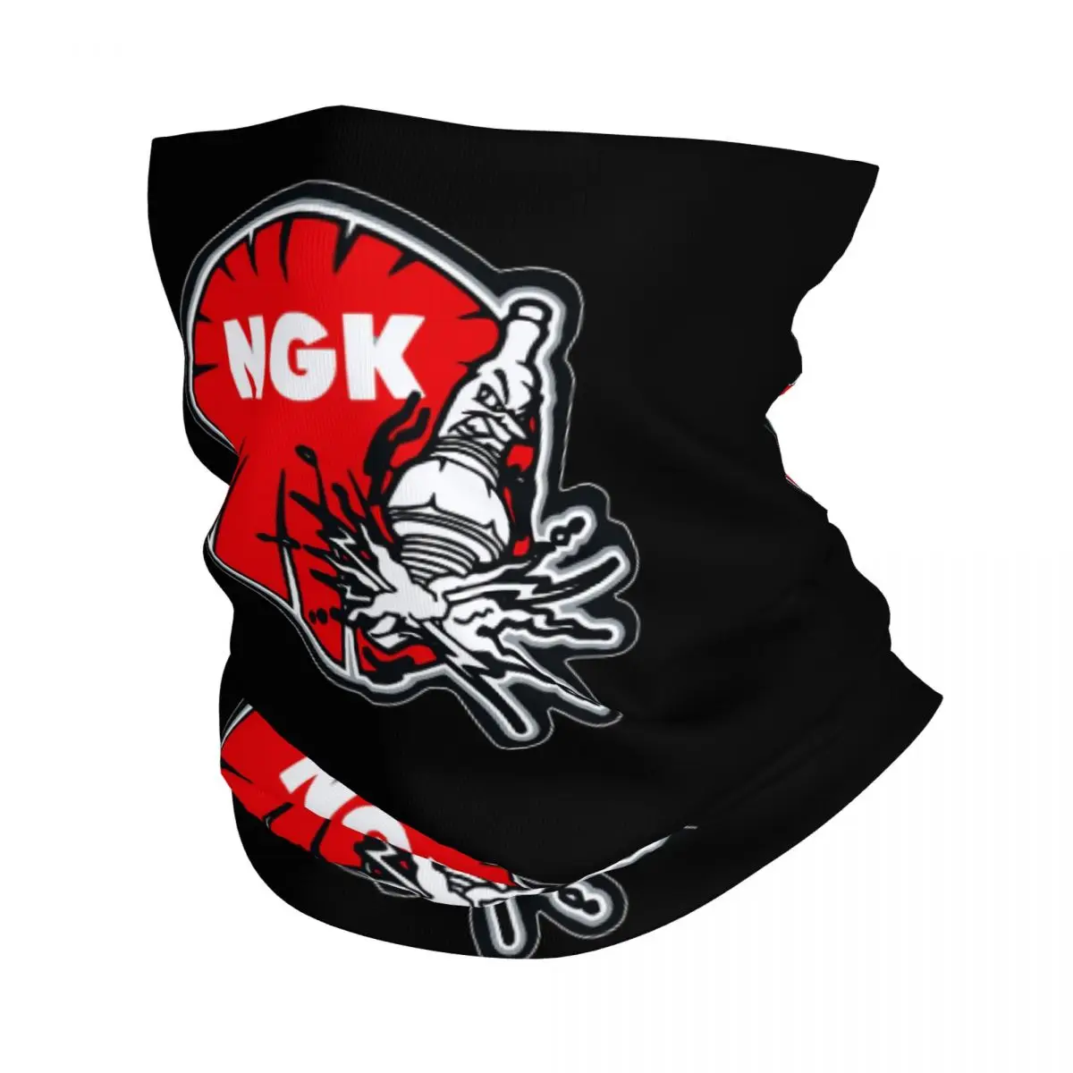 

Бандана NGK Spark с флагом, накидка на шею, маска с принтом для гоночного клуба, шарф, многофункциональный шарф для езды на велосипеде для мужчин, женщин, для взрослых, моющийся