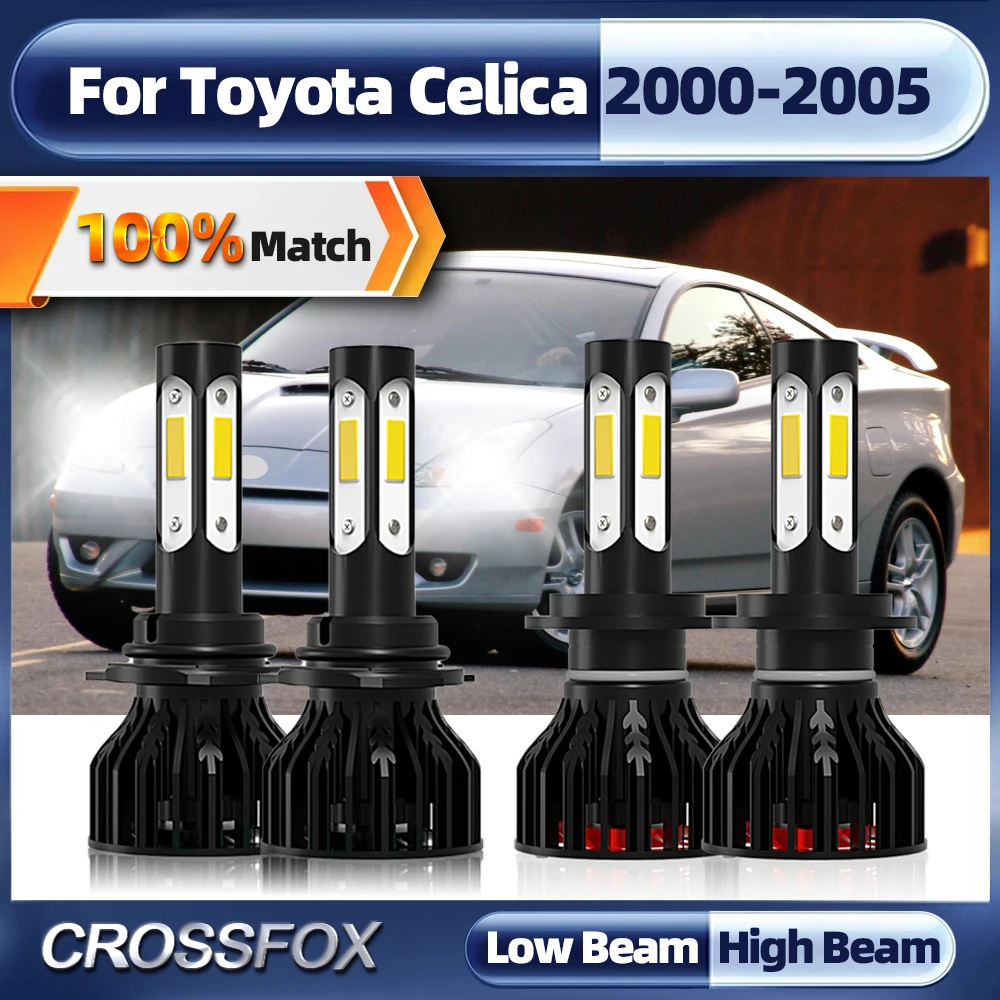 

H7 9005 HB3 LED Car Headlights Bulbs 240W 40000LM Auto LED Headlamp 6000K 12V For Toyota Celica 2000 2001 2002 2003 2004 2005