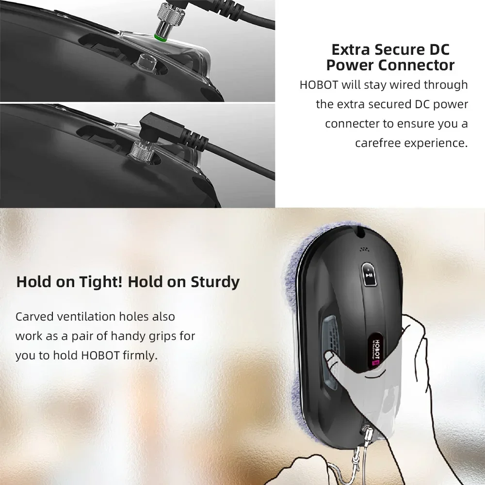 Промышленный робот для мытья окон премиум-класса 388 двойной распылитель воды