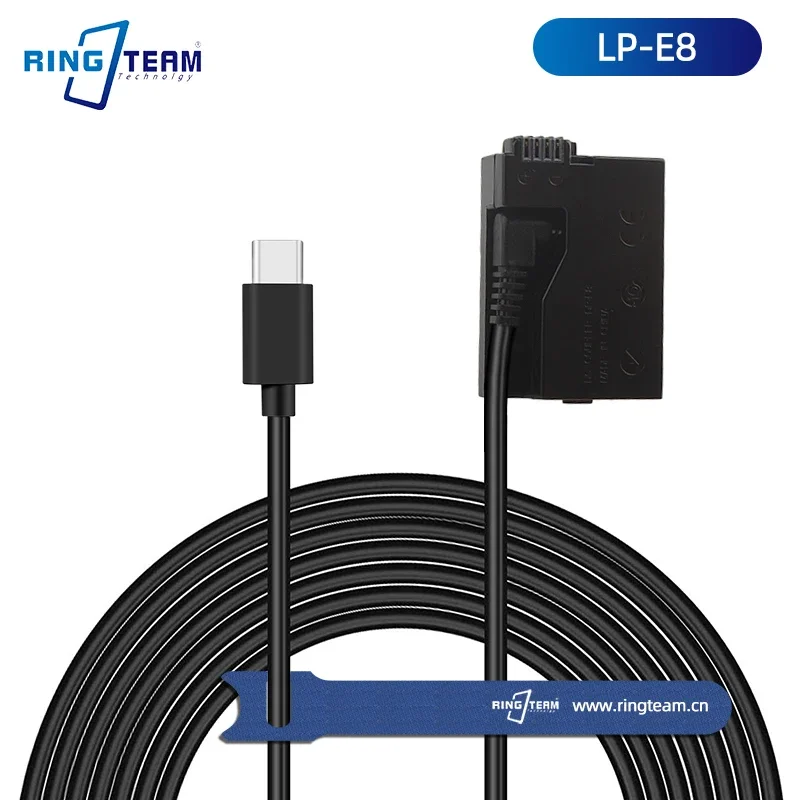 Адаптер постоянного тока для зеркальной камеры Canon EOS Rebel T2i T3i T4i T5i 550D 600D 650D 700D Kiss X4